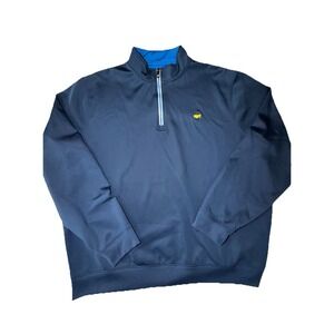 Masters Tech Augusta Golf Coarse Performance Quarter Zip Pullover Men's Size XXL